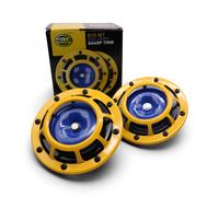 Hella 2 Trompas Gemelas Amarillo Azul Para Subaru Impreza WRX