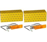 Hella 2BA 002 939-171 Piloto intermitente - Lámparas incandescentes - ámbar ECE - izquierda/derecha (Paquete de 2)