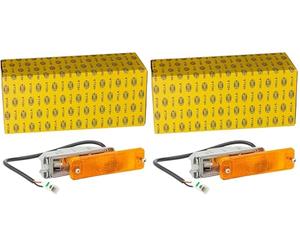 Hella 2BA 002 939-171 Piloto intermitente - Lámparas incandescentes - ámbar ECE - izquierda/derecha (Paquete de 2)
