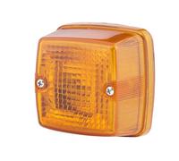 HELLA 2BA 003 014-011 Piloto intermitente - 12/24V - montaje exterior - Color de tulipa: amarillo - posterior/izquierda/derecha