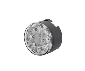 HELLA 2BA 009 001-511 Piloto intermitente - LED - 24V - Montaje/Conexión roscada - Color de tulipa: transparente - derecha/posterior/izquierda - Cant.: 1