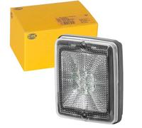 HELLA 2BA 013 236-131 Piloto intermitente - LED - 12V - Montaje/atornillado - Color de tulipa: transparente - Cable: 100mm - Conector: Conector plano - posterior - Cant.: 1