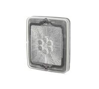HELLA 2BA 013 236-141 Piloto intermitente - LED - 12V - Montaje/atornillado - Color de tulipa: transparente - Cable: 100mm - Conector: Conector plano - posterior - Cant.: 1