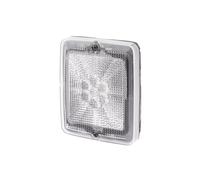 HELLA 2BA 013 236-341 Piloto intermitente - LED - 24V - Montaje/atornillado - Color de tulipa: transparente - Cable: 100mm - Conector: Conector plano - posterior - Cant.: 1