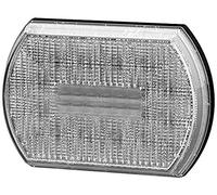 HELLA 2BA 013 330-001 Piloto intermitente - Shapeline Tech - LED - 12/24V - atornillado/Montaje - Color de tulipa: transparente - Conector: AMP - 2polos - Atrás izquierda/Atrás derecha - Cant.: 1