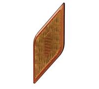 HELLA 2BA 013 331-081 Piloto intermitente - Shapeline Style - LED - 12/24V - atornillado/Montaje - Color de tulipa: amarillo - Conector: AMP - 2polos - Atrás derecha - Cant.: 1