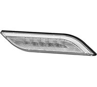 HELLA 2BA 013 332-041 Piloto intermitente - Shapeline Style Slim - LED - 24/12V - pegado/montaje exterior - Color de tulipa: transparente - Conector: AMP - 2polos - Atrás derecha - Cant.: 1