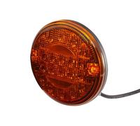 HELLA VALUEFIT 2BA 357 026-121 Piloto intermitente - LED - 24/12V - montaje exterior - Conector: extremos de cable abiertos - Cant.: 1