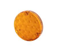 HELLA 2BA 959 932-011 Piloto intermitente - LED - 12/24V - Montaje/atornillado - Color de tulipa: amarillo - Cable: 200mm - Conector: extremos de cable abiertos - delante - Cant.: 1