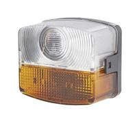 Hella Piloto intermitente 2BE 003 182-091 halógena 12/24V montaje exterior izquierda conector plano
