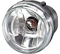 HELLA 2BE 010 102-101 Híbrida-Luz diurna - 90mm - 12V - redondo - Color de tulipa: transparente - Color LED: blanco - Conector: AMP - ambos lados - Cant.: 1