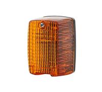 HELLA 2BM 002 652-031 Piloto intermitente adicional - Halógena - 12/24V - montaje exterior/Conexión roscada - Color de tulipa: naranja - Conector: Macho - Montaje lateral ext./derecha - Cant.: 1