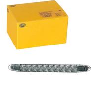 HELLA 2DA 343 106-031 Luz de freno adicional - LED - 24V | Color de la lente: gris ahumado. Color del LED: rojo. Cable: 3000 mm. Enchufe: extremos de cable abiertos. Parte trasera