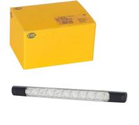 HELLA 2DA 980 887-411 Luz de freno adicional - Strip Lamp - LED - 24V | Color de la lente: transparente. Color de la luz LED: rojo. Cable: 2500 mm. Conector: extremos abiertos del cable