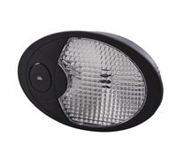 HELLA 2JA 009 294-001 Luz interior - Halógena - 12V - 5W - W5W - Montaje/Conexión roscada - Color de tulipa: transparente - habitáculo - Cant.: 1