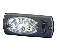 HELLA 2JA 343 570-041 Luz interior - Mini OvalLED VESTA5 - LED - 24V - 1.2W - LED - Montaje - Color de tulipa: transparente - habitáculo - Cant.: 1