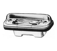 Hella Luz de matrícula 2KA 001 378-001 Halógeno 12V Izquierda/Derecha