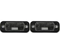 Hella 2KA 003 738-057 Piloto de matrícula - Halógena - 12V - Montaje/Conexión roscada - Color de tulipa: transparente - debajo/posterior/exterior/arriba - Cant.: 80 (Paquete de 2)