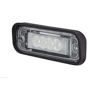 HELLA 2KA 010 278-627 Piloto de matrícula - LED - 24V - Montaje/Conexión roscada - Color de tulipa: transparente - exterior - Cant.: 30
