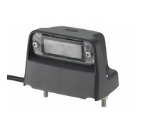 HELLA 2KA 012 271-041 Piloto de matrícula - LED - 24/12V - montaje exterior/atornillado - Color de tulipa: transparente - Cable: 500mm - Conector: QUICK LINK - exterior - Cant.: 1