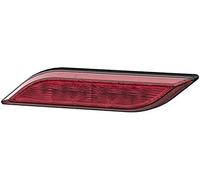 HELLA 2NE 013 343-071 Piloto antiniebla posterior - Shapeline Style Slim - LED - 24/12V - atornillado - Color de tulipa: rojo - Conector: AMP - 2polos - Atrás izquierda