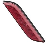 HELLA 2NE 013 343-111 Piloto antiniebla posterior - Shapeline Style Slim - LED - 24/12V - atornillado - Color de tulipa: rojo - Conector: AMP - 2polos - Atrás izquierda