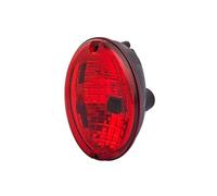 HELLA 2NE 343 130-031 Piloto antiniebla posterior - Agroluna - Halógena - 24/12V - Montaje/montaje exterior - Color de tulipa: rojo - Conector: Conector plano - izquierda/derecha