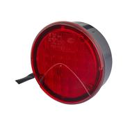 HELLA 2NE 964 169-341 Piloto antiniebla posterior - LED - 24V - montaje exterior - Color de tulipa: rojo - Cable: 500mm - Conector: extremos de cable abiertos - derecha/izquierda