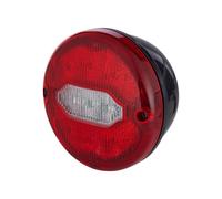 HELLA 2NR 013 155-211 Piloto posterior - LED - 24V - atornillado/atornillado - Color de tulipa: rojo/transparente - Cable: 290mm - Conector: DIN-Bajonett - izquierda/derecha - Cant.: 1