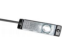 HELLA 2PG 008 645-967 Luces de posición - LED - 24V - montaje exterior - Color de tulipa: transparente - Cable: 5000mm - delante - Cant.: 40