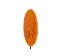HELLA 2PS 964 295-071 Luz de delimitación lateral - LED - 24V - montaje exterior/pegado - Color de tulipa: amarillo - Color LED: amarillo - Cable: 500mm - izquierda/derecha - Cant.: 1