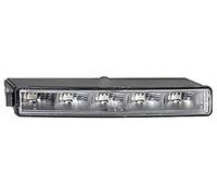 HELLA 2PT 010 043-021 LED-Luz diurna - LEDayLine - 12V - recto - Color de tulipa: transparente - Color LED: blanco - Cable: 500mm - Conector: AMP - derecha - Cant.: 1