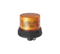 HELLA 2RL 099 979-011 - Baliza LED giratoria - K-LED Nano 80-12/24V - amarillo (ámbar) - cuello de tubo - conector: manguito terminal de hoja - Cantidad: 1