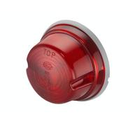 HELLA 2SA 001 259-751 Luz trasera - 12/24V - montaje exterior - Color de tulipa: rojo - posterior/izquierda/arriba/derecha