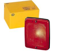 HELLA 2SA 003 236-341 Luz trasera - Halógena - 24/12V - Montaje - Color de tulipa: rojo - Conector: Conector plano - izquierda/derecha - Cant.: 1