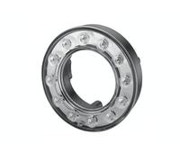 HELLA 2SB 008 405-091 Piloto posterior - LED - 24V - redondo - Montaje - Color de tulipa: transparente - Color LED: rojo - izquierda/derecha