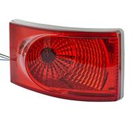 HELLA 2SB 008 805-021 Piloto posterior - Lámparas incandescentes - 24/12V - Montaje/Conexión roscada - Color de tulipa: rojo - Conector: extremos de cable abiertos - izquierda/derecha