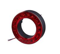 HELLA 2SB 009 362-011 Luz trasera - LED - 24V - montaje exterior/Conexión roscada - Color de tulipa: rojo - Cable: 250mm - Conector: AMP - derecha/izquierda