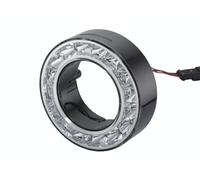 HELLA 2SB 009 362-021 Piloto posterior - LED - 12V - montaje exterior/Conexión roscada - Color de tulipa: blanco/transparente - Cable: 250mm - Conector: AMP - derecha/izquierda
