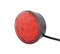 HELLA 2SB 959 010-301 Piloto posterior - LED - 24V - montaje exterior/atornillado - Color de tulipa: rojo - Cable: 2500mm - Conector: extremos de cable abiertos - izquierda/derecha - Cant.: 1