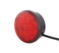 HELLA 2SB 959 010-301 Piloto posterior - LED - 24V - montaje exterior/atornillado - Color de tulipa: rojo - Cable: 2500mm - Conector: extremos de cable abiertos - izquierda/derecha - Cant.: 1