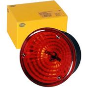 HELLA 2SB 964 169-531 Piloto posterior - Lámparas incandescentes - 12/24V - montaje exterior/atornillado - Color de tulipa: rojo - Conector: Conector plano - derecha/izquierda - Cant.: 1