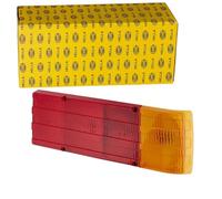 HELLA Piloto posterior - Lámparas incandescentes - 12V - Montaje/atornillado - sin SAE/ECE - Color de tulipa: rojo/amarillo - Conector: Conector plano - izquierda/derecha - Cant.: 1 - 2SD 004 460-011
