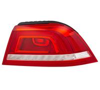 HELLA 2SD 010 697-101 Piloto posterior - LED - transparente/rojo - Parte exterior - derecha