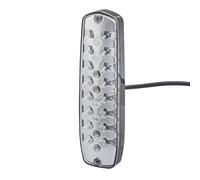 HELLA 2SD 343 910-001 Piloto posterior - Lean LED - LED - 12/24V - montaje exterior - Color de tulipa: transparente - Cable: 500mm - derecha/izquierda