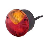 HELLA 2SD 344 169-137 Piloto posterior - 24V - montaje exterior/atornillado - Color de tulipa: rojo/amarillo - Cable: 200mm - Conector: extremos de cable abiertos - izquierda - Cant.: 20