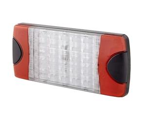 HELLA 2SD 980 602-211 Piloto posterior - DuraLED Combi - LED - 24/12V - montaje exterior/atornillado - Color de tulipa: transparente - Conector: Conector DEUTSCH - izquierda/derecha - Cant.: 1