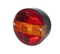 Hella Faro trasero 2SE 001 685-221 – Lámparas incandescentes 12/24V, rojo/amarillo, conector plano