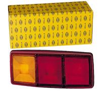 HELLA 2SE 003 167-041 Piloto posterior - Lámparas incandescentes - 12V - Montaje/atornillado - Color de tulipa: rojo/amarillo - Conector: Conector plano - derecha - Cant.: 1