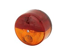 HELLA 2SW 003 185-041 Piloto posterior - Lámparas incandescentes - 24V - montaje exterior/atornillado - Color de tulipa: rojo/amarillo - Conector: Macho - derecha/izquierda - Cant.: 1
